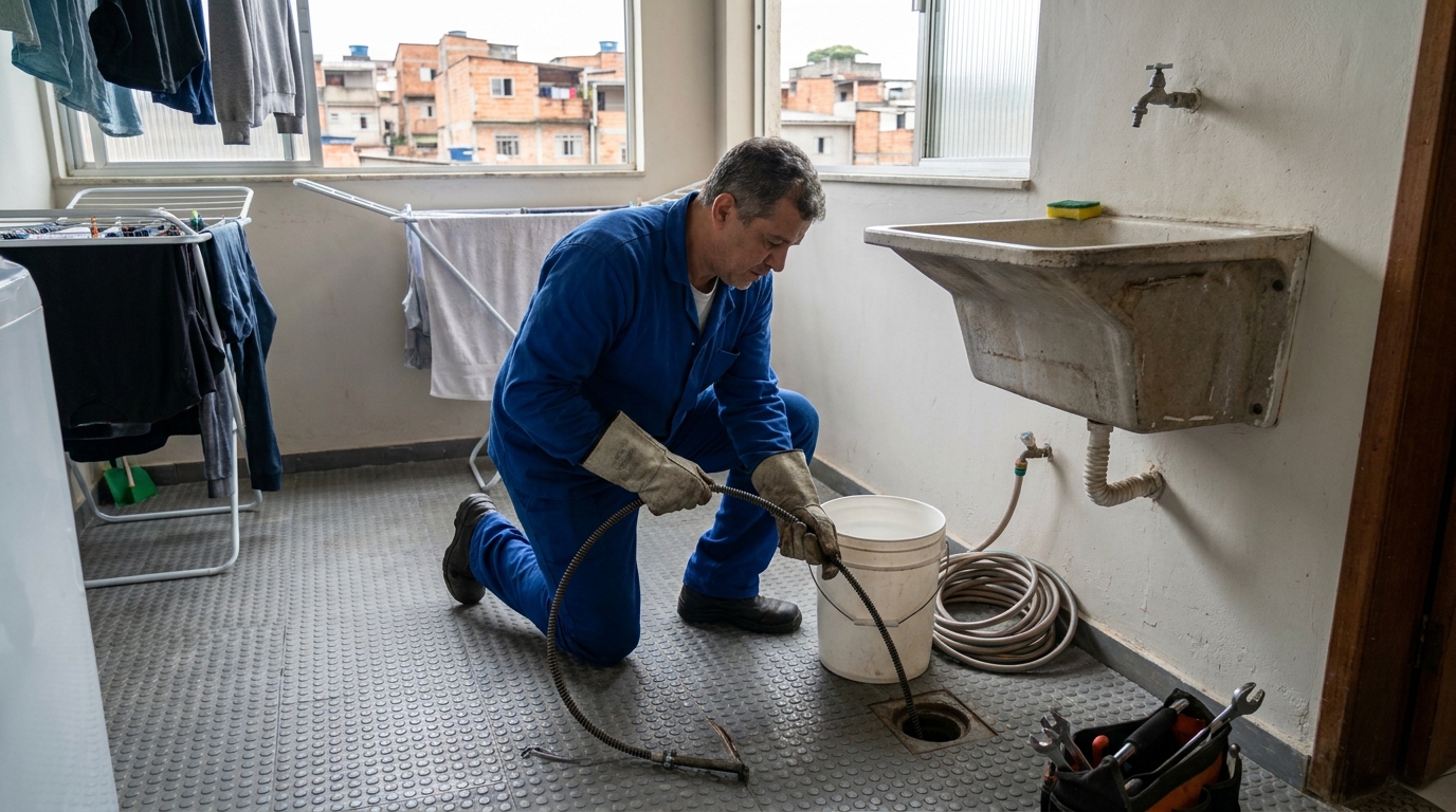 Desentupimento de Ralos Externos em Uberaba‑MG