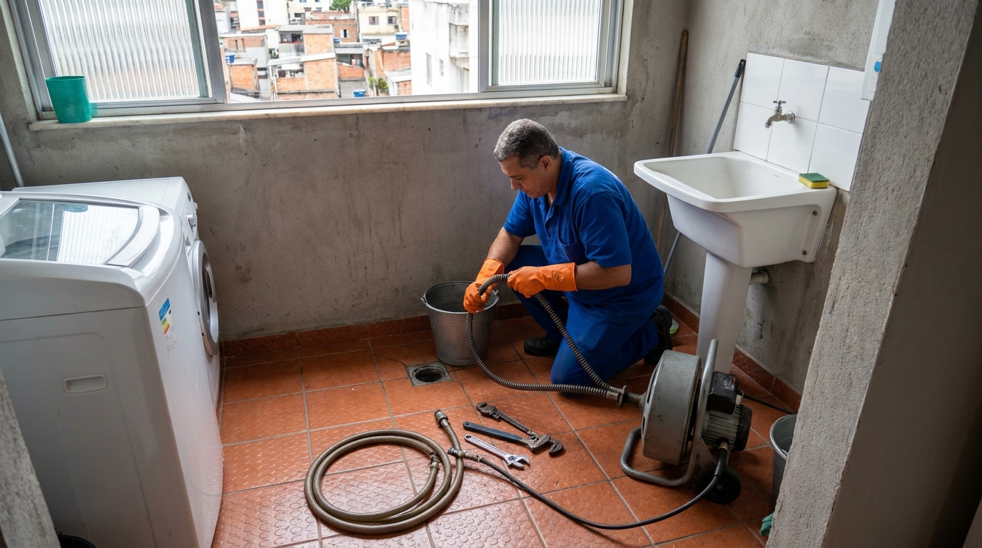 Limpeza Profunda de Ralos em Uberaba‑MG